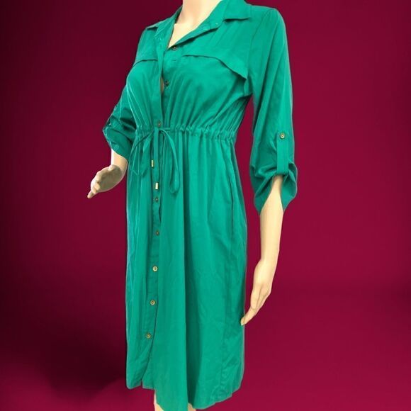 Size S Motherhood maternity beautiful green dress - Picture 5 of 8